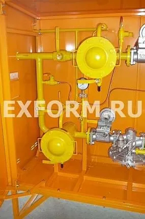 ГСГО-50 — газорегуляторный пункт шкафной с регулятором РДБК1-50 - фотография