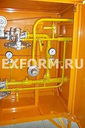 ГСГО-50 — газорегуляторный пункт шкафной с регулятором РДБК1-50 - фотография