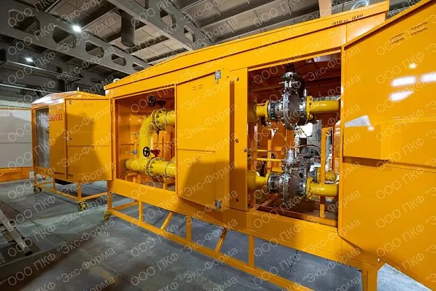 УГРШ-50А-2: шкафная газорегуляторная установка на базе РДП-50 с конвекторным отоплением - фотография