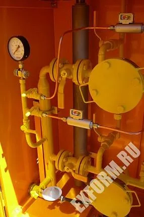 ГРПШ-04-2У1 — шкафной газорегуляторный пункт с РДНК-400 - фотография