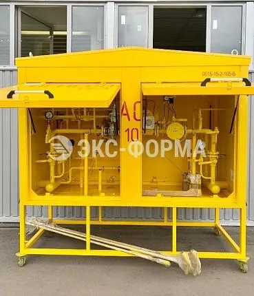 УГРШ-50Н(В)-2: шкафная газорегуляторная установка на базе РДП-50 — все модификации - фотография